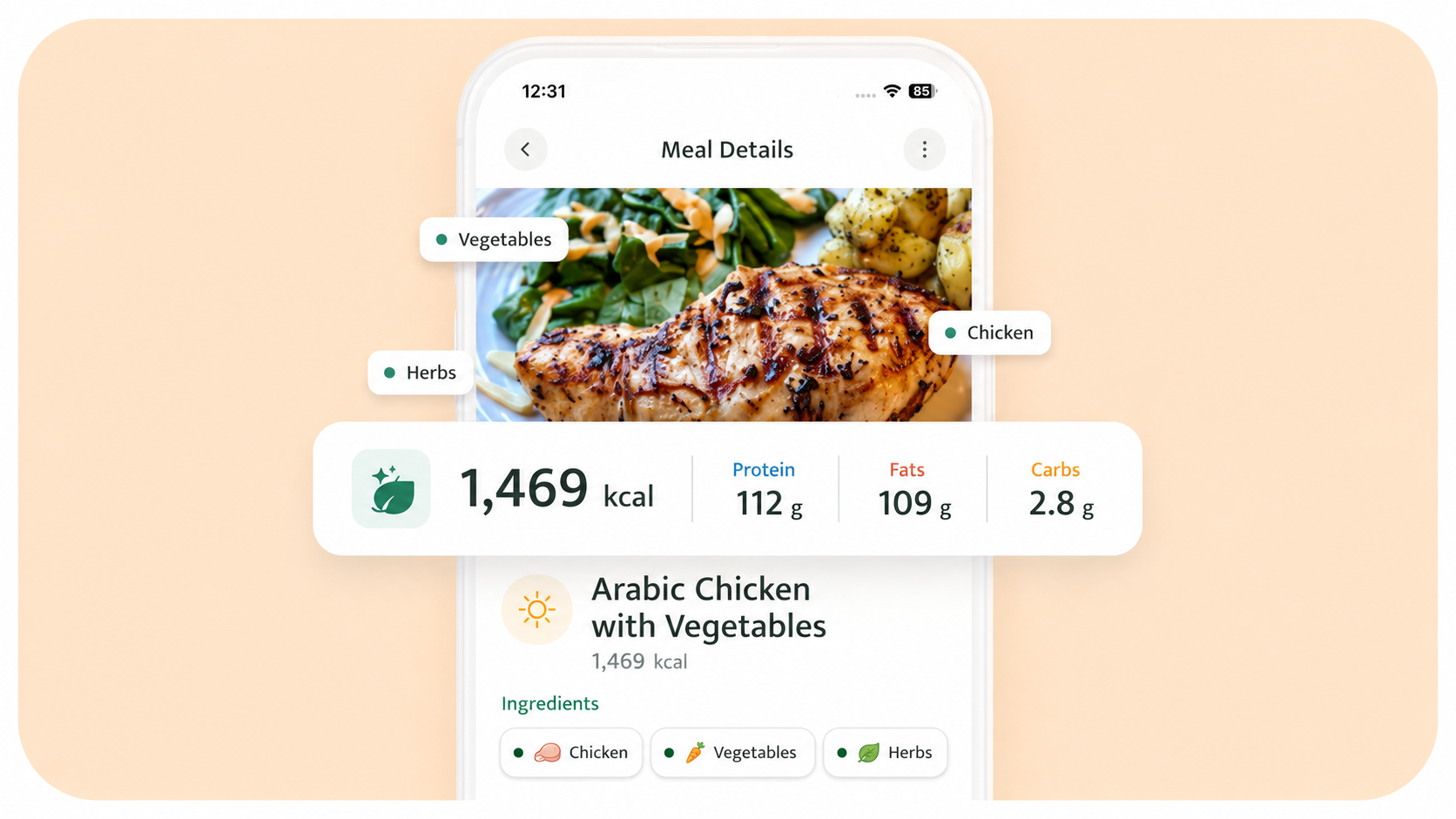 Meal details demo